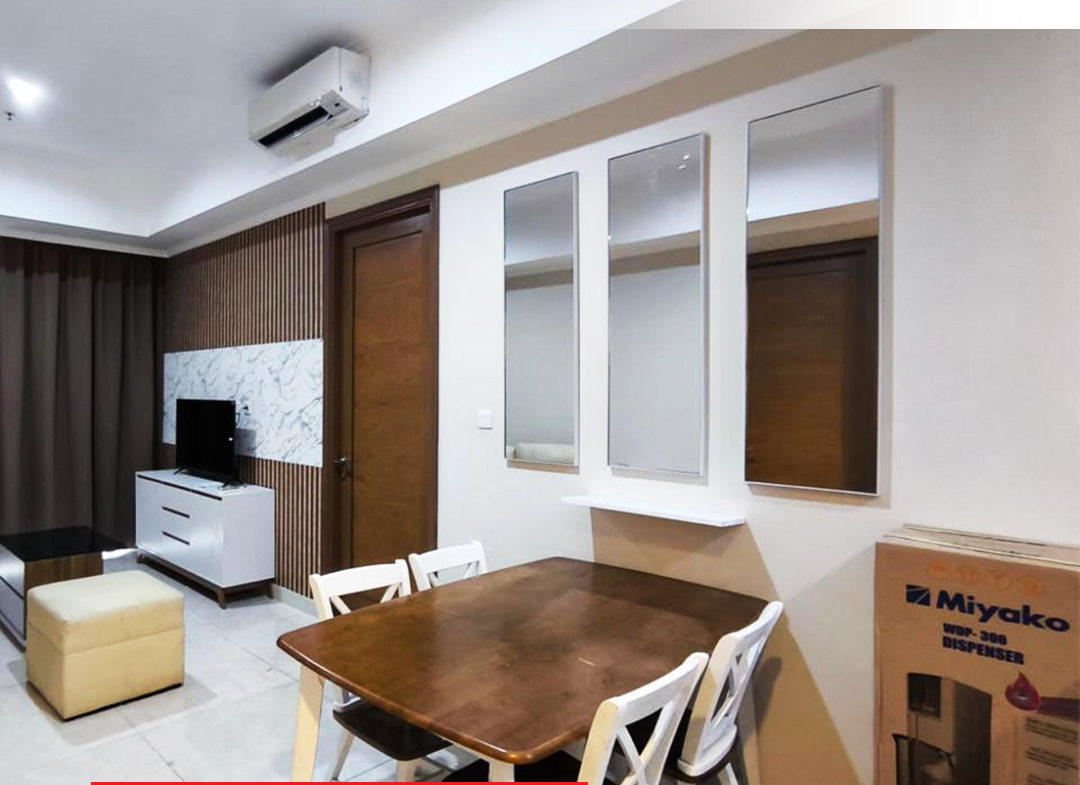 Termurah, Taman Anggrek Residences 2 Bed, Fully Furnished, Lantai Atas