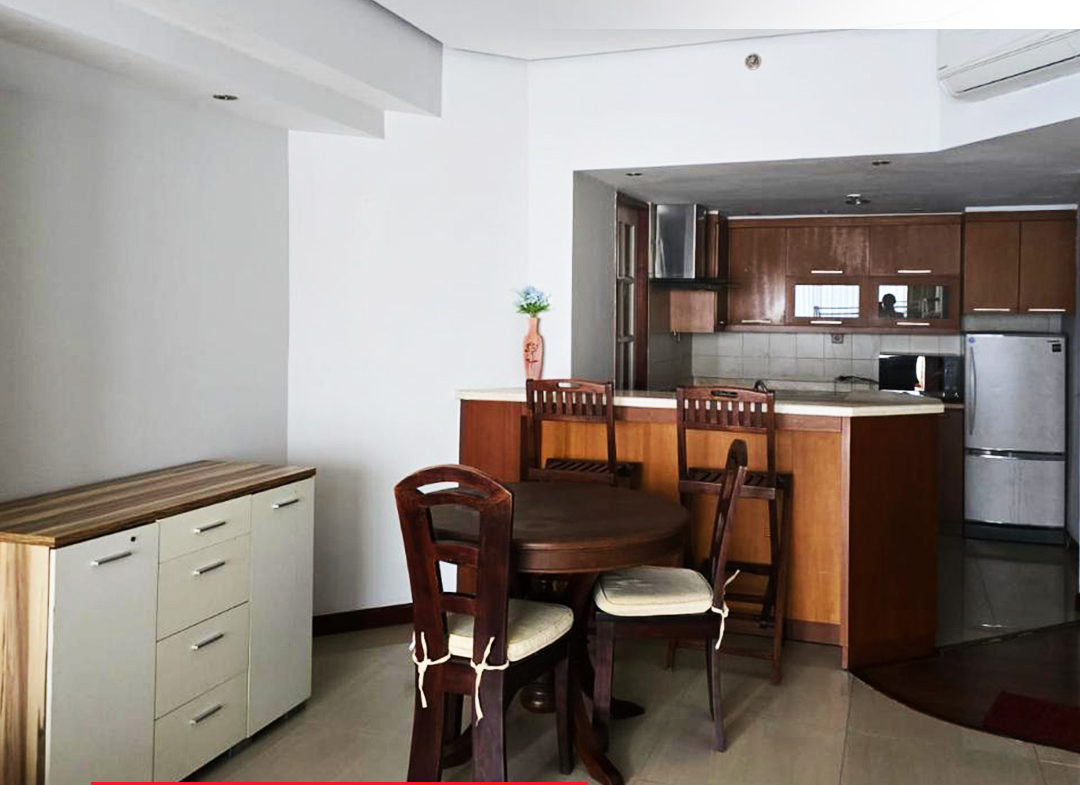 Taman Anggrek Condominium Fully Furnished, 2 BR, High Floor, City View