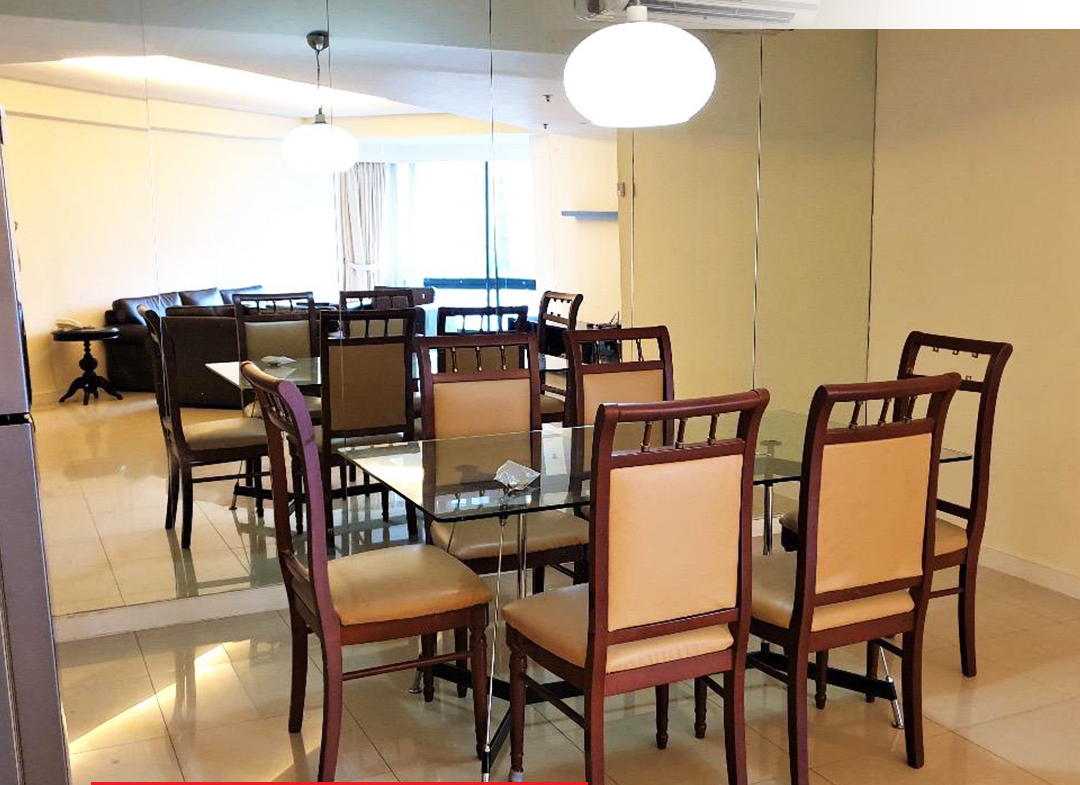 Dijual Taman Anggrek Condominium, Fully Furnished 3 Bedroom, Lantai Bawah