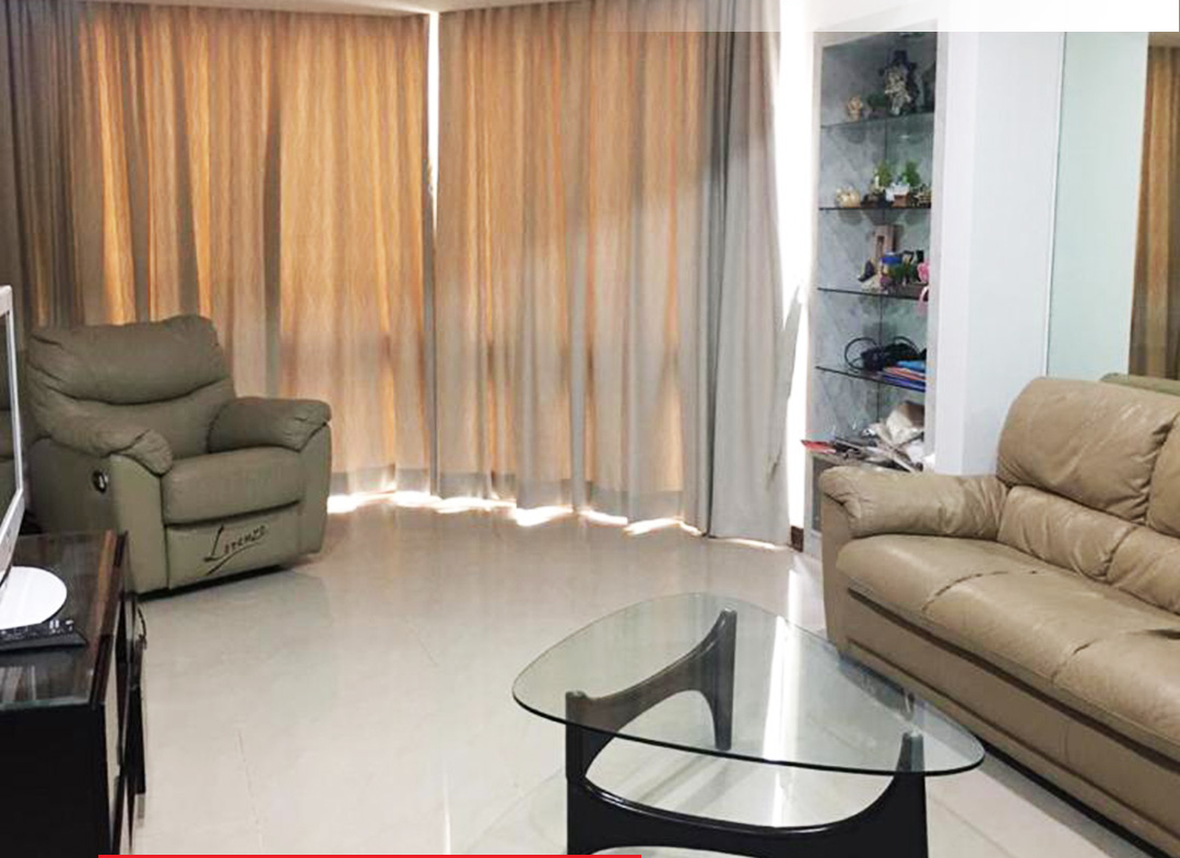 Fully Furnished, Taman Anggrek Condominium 2 BR, High Floor, City View