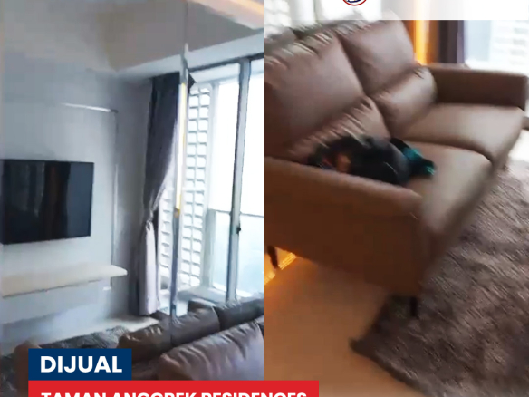 Fully Furnished 3 Bedrooms Taman Anggrek Residences Apartment at Tanjung Duren