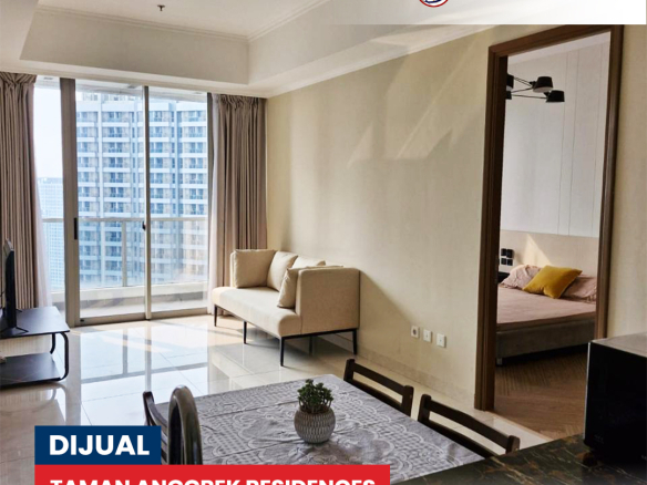 Furnished Good Condition Taman Anggrek Residences Fully 2 Bed 99sqm, High Floor