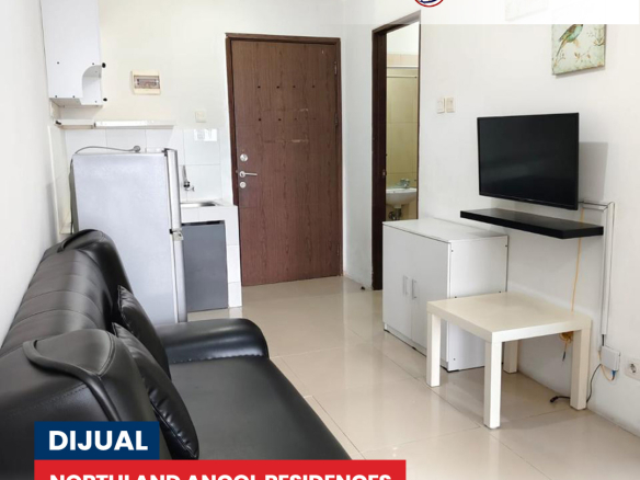 View Bagus ke Laut Ancol di Apartemen Northland Ancol Residence, Jakarta Utara