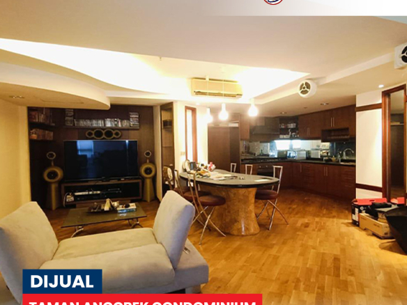 Taman Anggrek Condominium Fully Furnished, 3 Bedroom 146m2, High Floor