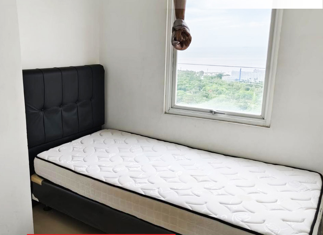 View Bagus ke Laut Ancol di Apartemen Northland Ancol Residence, Jakarta Utara