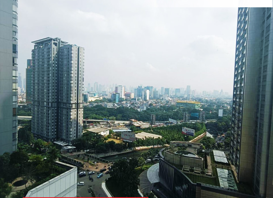 Taman Anggrek Condominium Fully Furnished 2 Bedroom, Middle Floor, City View