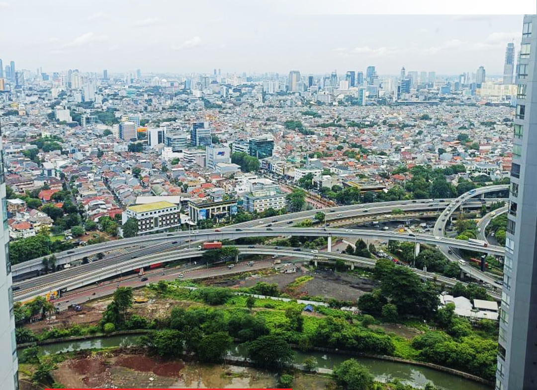 Taman Anggrek Condominium Fully Furnished, 3 Bedroom 146m2, High Floor