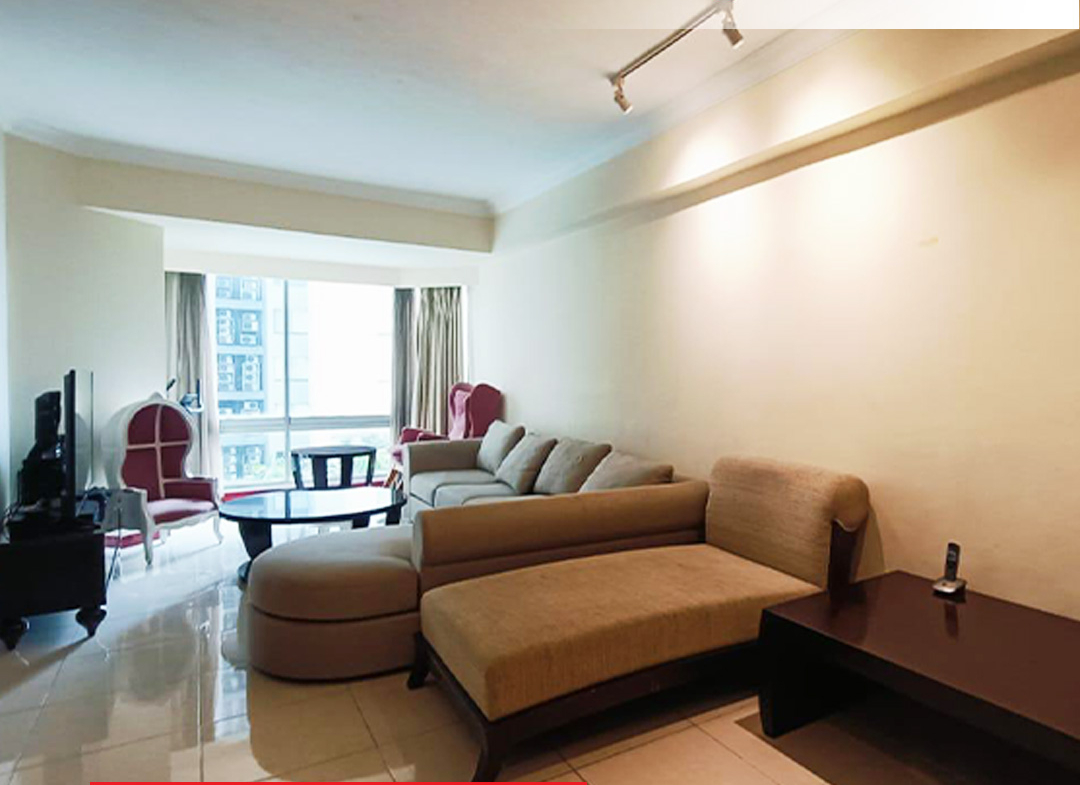 Good Condition! Taman Anggrek Condominium Fully Furnished 3 Bedroom, Low Floor