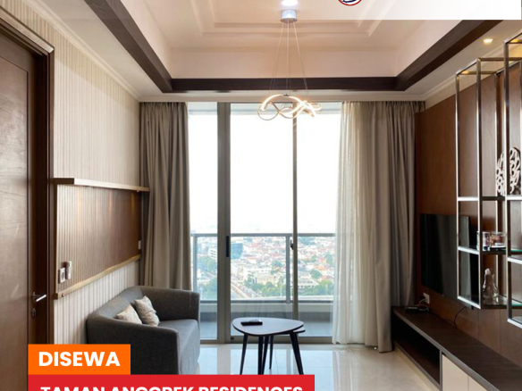Fully Furnished Mewah, Taman Anggrek Residences 2 Bedroom, Middle Floor