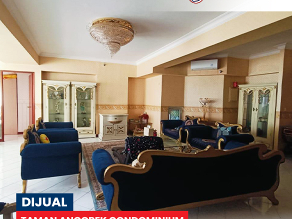 Combined Unit Fully Furnished, Taman Anggrek Condominium 3 Bedroom, Garden View