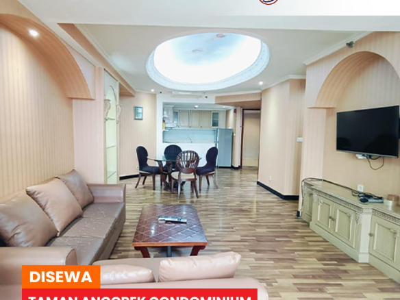 Luxurious! Taman Anggrek Condominium 2 Bedroom, Fully Furnished, City & Pool View