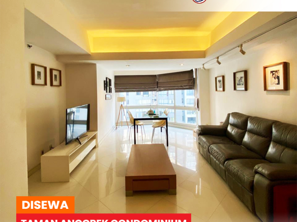 Furniture Fully Furnished, Taman Anggrek Condominium, 2 Bedroom, High Floor
