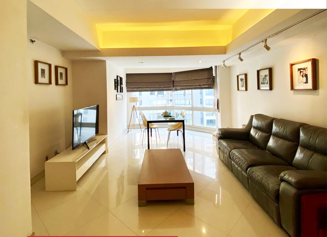 Fully Furnished, 2 Bedroom, Lantai Atas, Taman Anggrek Condominium