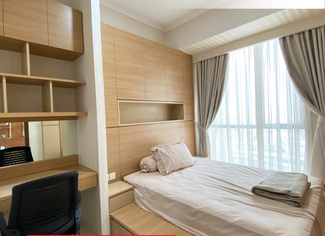 Fully Furnished Mewah, Taman Anggrek Residences 2 Bedroom, Middle Floor