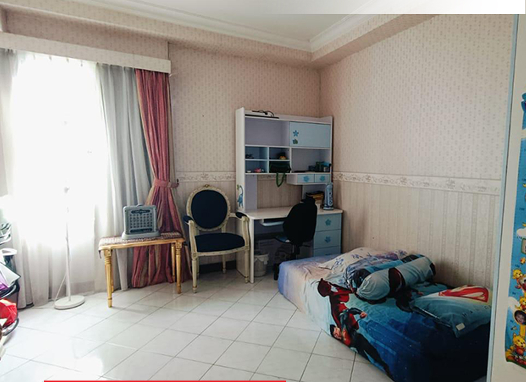 Combined Unit Fully Furnished, Taman Anggrek Condominium 3 Bedroom, Garden View