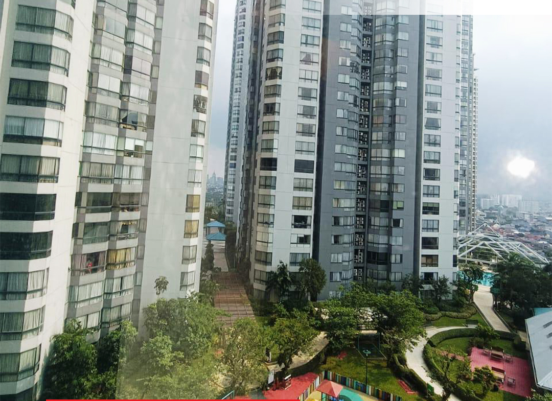 Combined Unit Fully Furnished, Taman Anggrek Condominium 3 Bedroom, Garden View