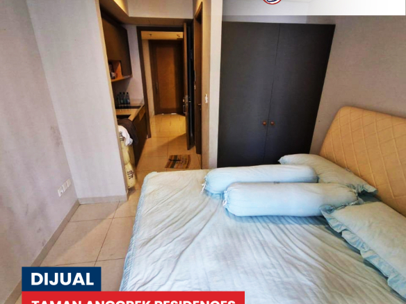 Dijual Taman Anggrek Residences, Studio 1 Bedroom 26sqm, Low Floor, Pool View