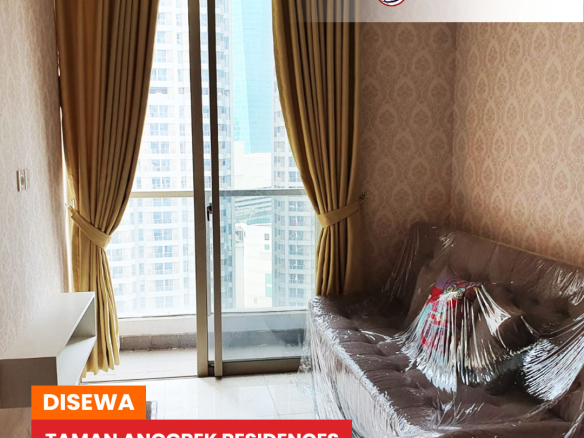 Taman Anggrek Residences, Fully Furnished, 2 Bedroom 44m2, Pool View