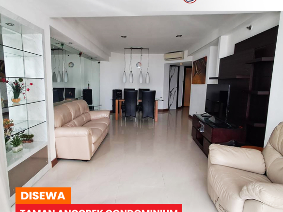 Fully Furnished, Taman Anggrek Condominium, 2 Bedroom, High Floor, City View