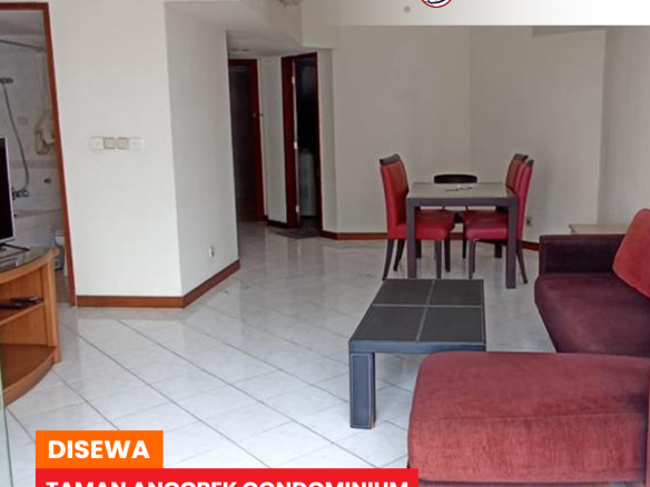Fully Furnished, Taman Anggrek Condominium 2 Bedroom, High Floor