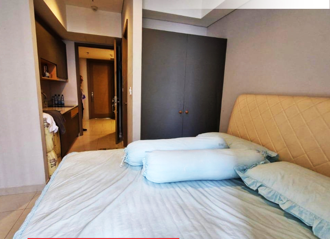 Dijual Taman Anggrek Residences, Studio 1 Bedroom 26sqm, Low Floor, Pool View