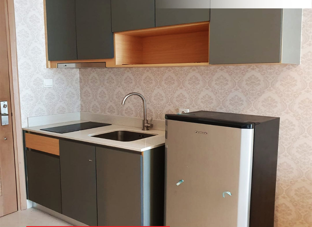 Taman Anggrek Residences, Fully Furnished, 2 Bedroom 44m2, Pool View