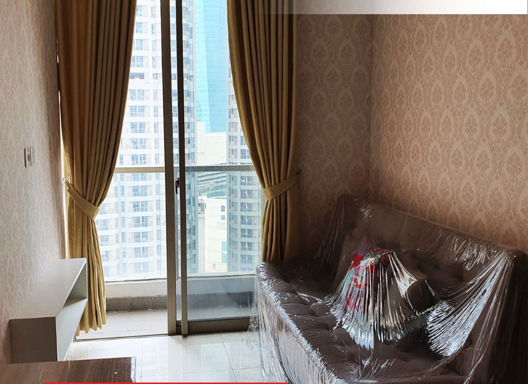 Taman Anggrek Residences, Fully Furnished, 2 Bedroom 44m2, Pool View