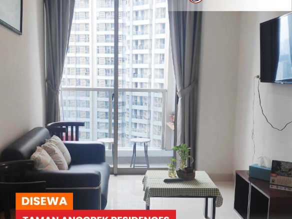 Disewa 2 Bedroom Fully Furnished, Taman Anggrek Residences, Pool View