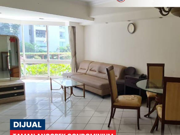 Fully Furnished, Taman Anggrek Condominium 2 Bedroom 88m2, Garden View