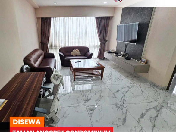 Good Condition, Fully Furnished 2 Bedroom, Middle Floor, Taman Anggrek Condominium
