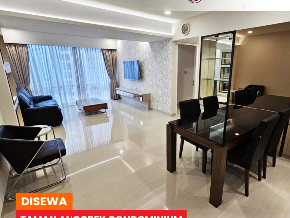 Mewah Fully Furnished, 2 Bedroom, Garden View, Taman Anggrek Condominium