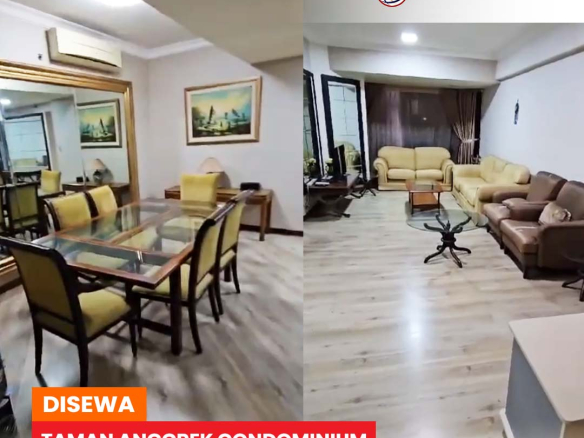 Taman Anggrek Condominium Fully Furnished, 3 Bedroom, High Floor, City View