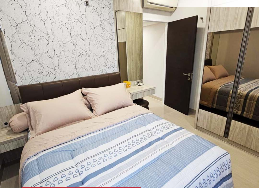 Mewah Fully Furnished, 2 Bedroom, Garden View, Taman Anggrek Condominium
