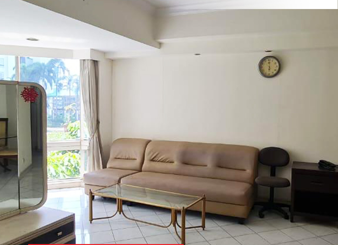 Fully Furnished, Taman Anggrek Condominium 2 Bedroom 88m2, Garden View