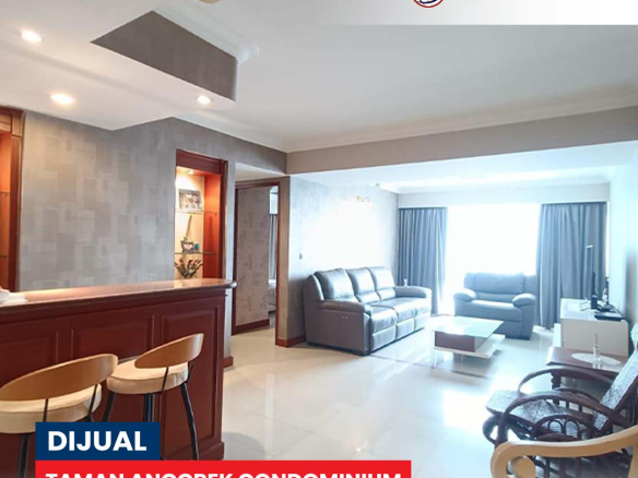 Sale Taman Anggrek Condominium Combined Unit Fully Furnished 4BR, High Floor