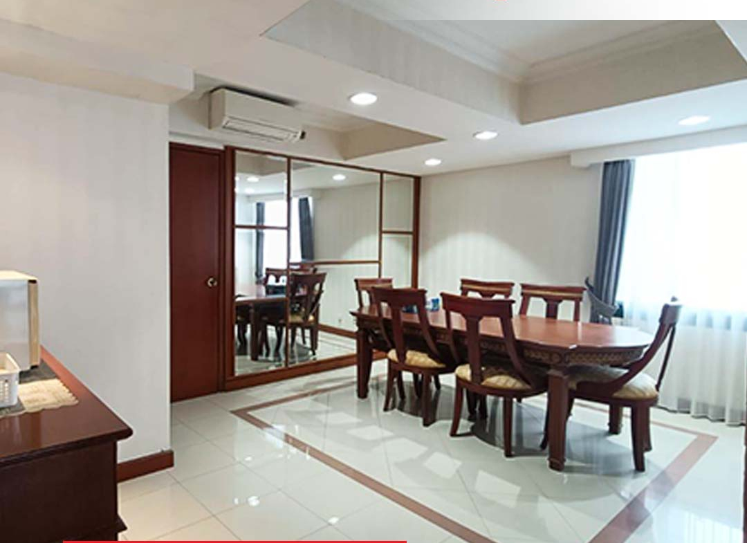 Sale Taman Anggrek Condominium Combined Unit Fully Furnished 4BR, High Floor