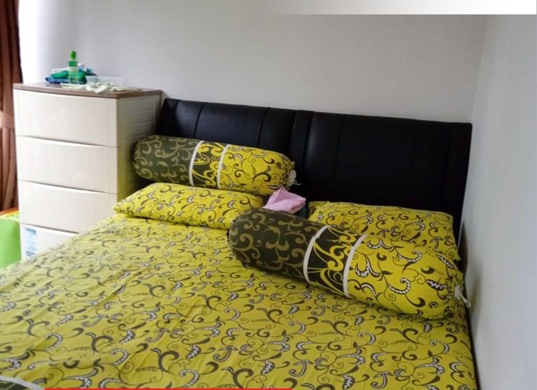 Dijual Taman Anggrek Residences, 2 Kamar Tidur, Lantai Bawah, Hadap Taman