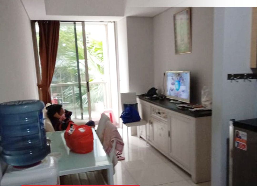 Dijual Taman Anggrek Residences, 2 Kamar Tidur, Lantai Bawah, Hadap Taman