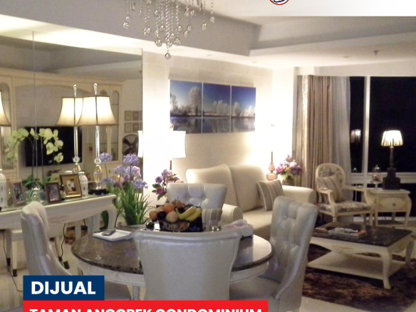 For Sale Taman Anggrek Condominium, 2 Bedroom, Fully Furnished, High Floor