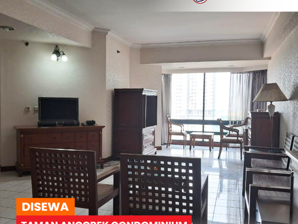 Termurah, Taman Anggrek Condominiumm, Fully Furnished 3 KT, Lantai Bawah