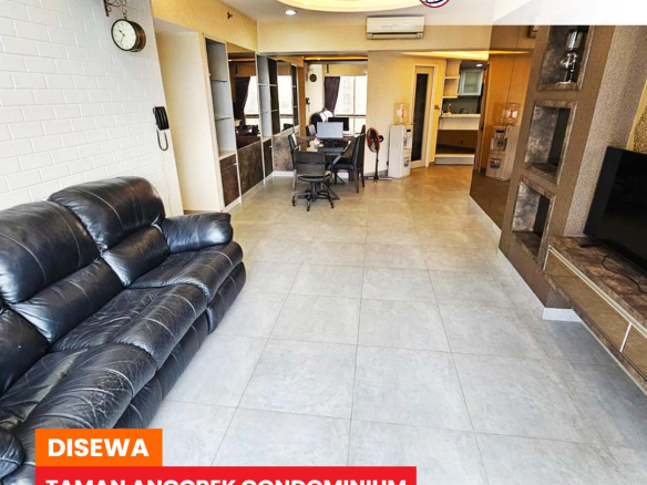 Good Condition, Taman Anggrek Condominium Fully Furnished 2 Bedroom, Middle Floor
