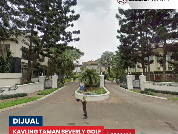 Dijual Kavling Taman Beverly Golf Lippo Karawaci, Tangerang