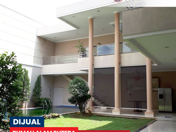 Rumah Alam Sutera 2 Lantai, Serpong Utara, Tangerang Selatan
