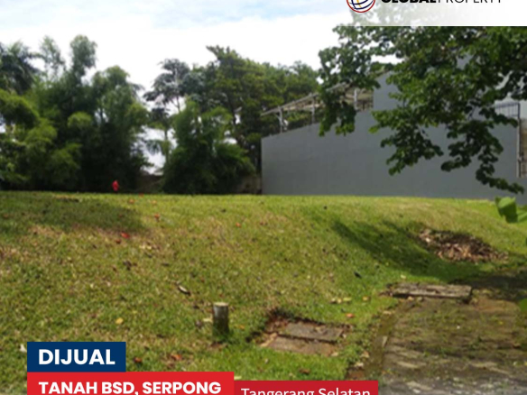Dijual Tanah BSD Luas 738m2, Serpong, Tangerang Selatan