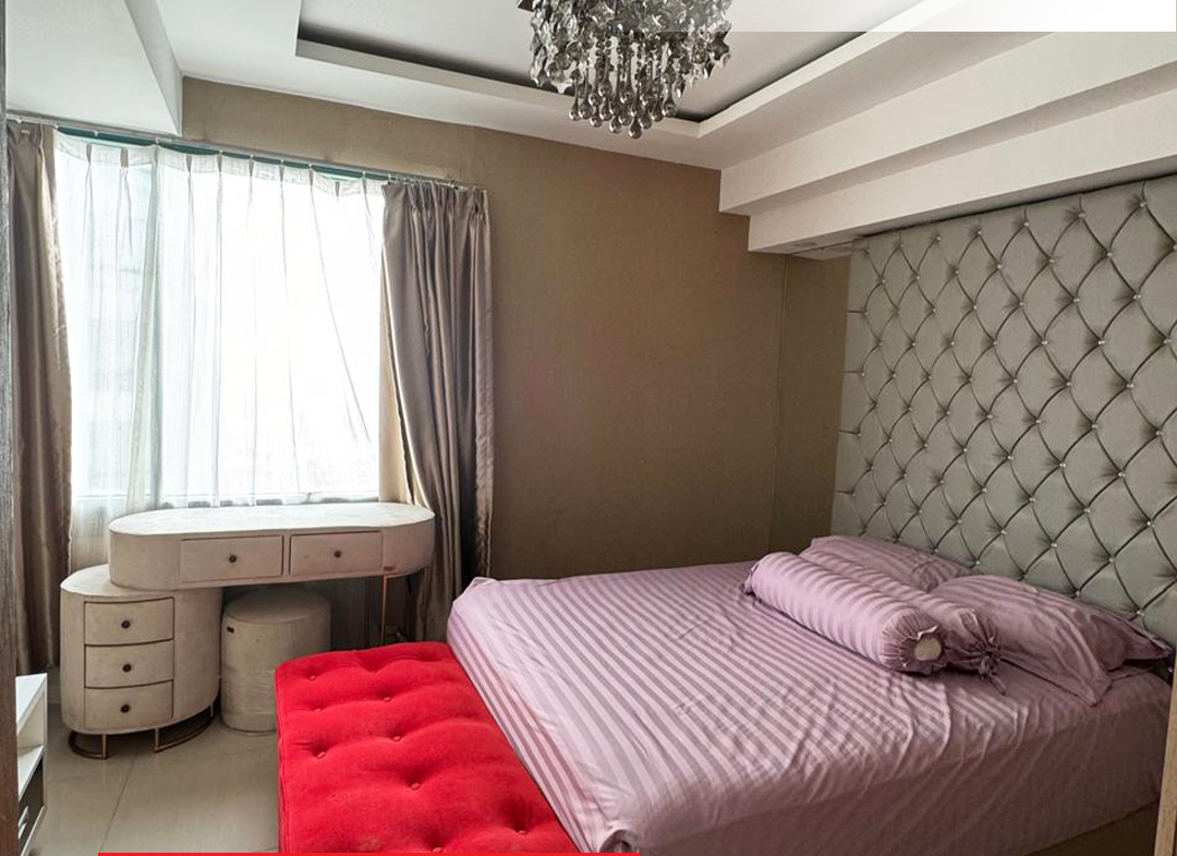 Good Condition Fully Furnished Taman Anggrek Condominium 2 Bedroom, Middle Floor