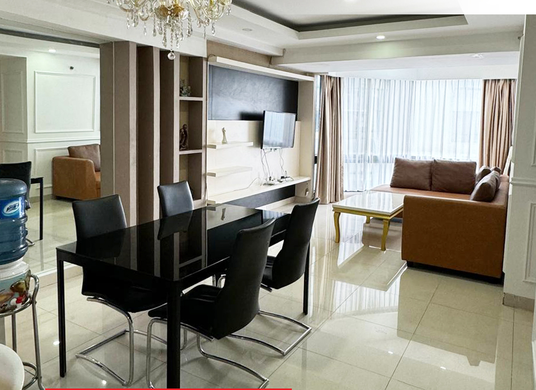 Good Condition Fully Furnished Taman Anggrek Condominium 2 Bedroom, Middle Floor