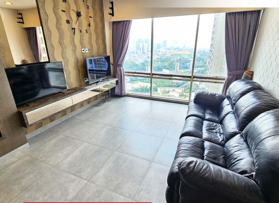 Good Condition, Taman Anggrek Condominium Fully Furnished 2 Bedroom, Middle Floor