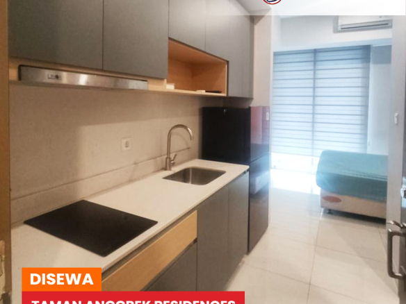Taman Anggrek Residences Studio, Fully Furnished, Middle Floor, Pool View