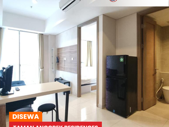 Taman Anggrek Residences 1 Bedroom 38sqm, Middle Floor, Pool View