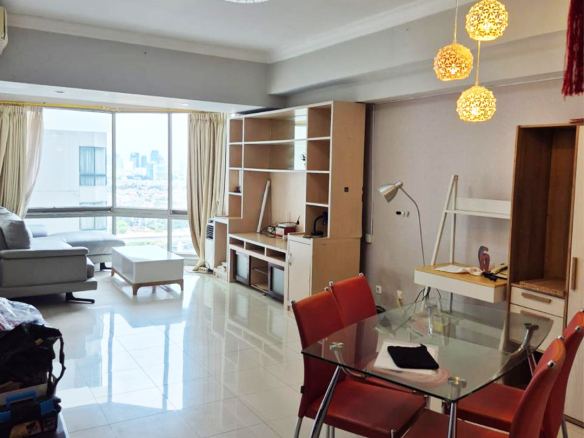 Dijual 2 Bedroom, Fully Furnished, Taman Anggrek Condominium, Low Floor
